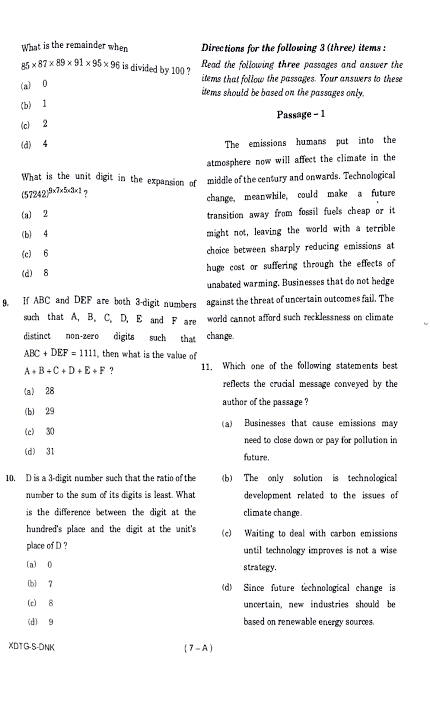 CSAT is giving me major anxiety! 